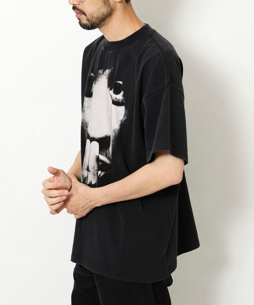 FREAK'S STORE（フリークスストア）の「【EXCLUSIVE】2pac S/S Tee R U STILL DOWN/トゥパック アー・ユー・スティル・ダウン Tシャツ（Tシャツ/カットソー・メンズ・ブラック・MEDIUM/LARGE/X-LARGE）」の13枚目の写真