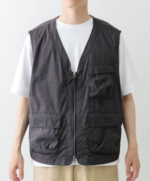ITEMS URBANRESEARCH(アイテムズ アーバンリサーチ)の「『セットアップ対応』Nylon Paisley Vest(その他アウター・メンズ・カーキ/ブラック/ブラウン・MEDIUM/LARGE)」の16枚目の写真