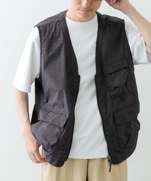ITEMS URBANRESEARCH(アイテムズ アーバンリサーチ)の「『セットアップ対応』Nylon Paisley Vest(その他アウター・メンズ・カーキ/ブラック/ブラウン・MEDIUM/LARGE)」の17枚目の写真