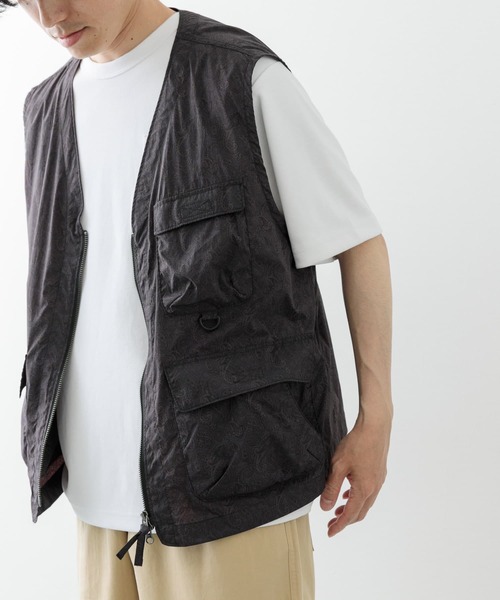 ITEMS URBANRESEARCH(アイテムズ アーバンリサーチ)の「『セットアップ対応』Nylon Paisley Vest(その他アウター・メンズ・カーキ/ブラック/ブラウン・MEDIUM/LARGE)」の18枚目の写真