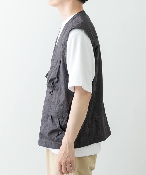 ITEMS URBANRESEARCH(アイテムズ アーバンリサーチ)の「『セットアップ対応』Nylon Paisley Vest(その他アウター・メンズ・カーキ/ブラック/ブラウン・MEDIUM/LARGE)」の20枚目の写真