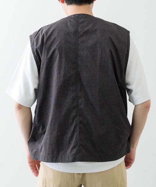 ITEMS URBANRESEARCH(アイテムズ アーバンリサーチ)の「『セットアップ対応』Nylon Paisley Vest(その他アウター・メンズ・カーキ/ブラック/ブラウン・MEDIUM/LARGE)」の21枚目の写真