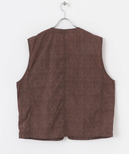 ITEMS URBANRESEARCH(アイテムズ アーバンリサーチ)の「『セットアップ対応』Nylon Paisley Vest(その他アウター・メンズ・カーキ/ブラック/ブラウン・MEDIUM/LARGE)」の11枚目の写真