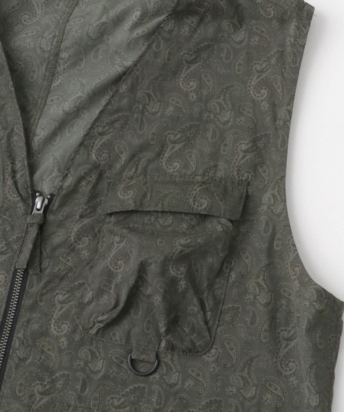 ITEMS URBANRESEARCH(アイテムズ アーバンリサーチ)の「『セットアップ対応』Nylon Paisley Vest(その他アウター・メンズ・カーキ/ブラック/ブラウン・MEDIUM/LARGE)」の13枚目の写真