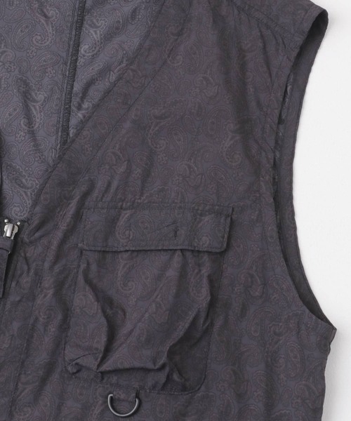 ITEMS URBANRESEARCH(アイテムズ アーバンリサーチ)の「『セットアップ対応』Nylon Paisley Vest(その他アウター・メンズ・カーキ/ブラック/ブラウン・MEDIUM/LARGE)」の14枚目の写真