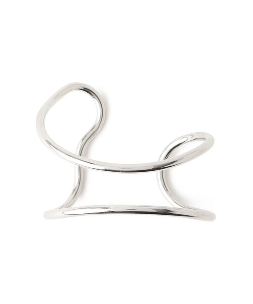 VIS（ビス）の「ナローワンドバングル（バングル/リストバンド・レディース・シルバー/ゴールド・FREE）」の5枚目の写真