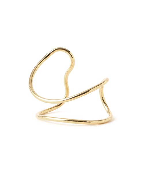 VIS（ビス）の「ナローワンドバングル（バングル/リストバンド・レディース・シルバー/ゴールド・FREE）」の7枚目の写真