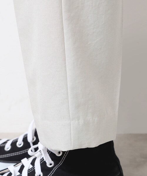 Dessin（デッサン）の「【ウエストゴム・洗える】センターライン入りテーパードパンツ（XS～L）（その他パンツ・レディース・ナチュラル/ネイビー/サックスブルー/カーキ/ライトイエロー系・00/01/02/03）」の20枚目の写真