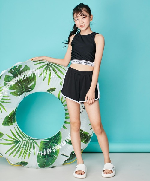 JENNI（ジェニィ）の「ロゴシャワーサンダル（サンダル・キッズ・オフホワイト/ブラック・20cm/24cm/22cm）」の4枚目の写真