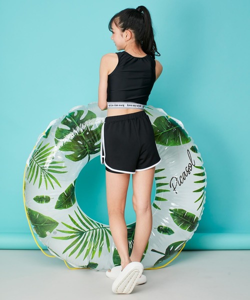 JENNI（ジェニィ）の「ロゴシャワーサンダル（サンダル・キッズ・オフホワイト/ブラック・20cm/24cm/22cm）」の6枚目の写真