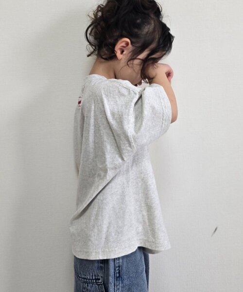 CIAOPANIC TYPY(チャオパニックティピー)の「【WEB限定】【KIDS】ピグメント加工フラワーロープTee(Tシャツ/カットソー・キッズ・ライトグレー/イエロー/チャコールグレー/ブルー/レッド・SMALL/MEDIUM/LARGE/X-LARGE/XX-LARGE)」の15枚目の写真