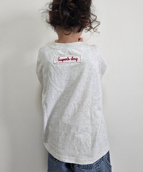 CIAOPANIC TYPY(チャオパニックティピー)の「【WEB限定】【KIDS】ピグメント加工フラワーロープTee(Tシャツ/カットソー・キッズ・ライトグレー/イエロー/チャコールグレー/ブルー/レッド・SMALL/MEDIUM/LARGE/X-LARGE/XX-LARGE)」の16枚目の写真