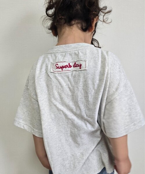 CIAOPANIC TYPY(チャオパニックティピー)の「【WEB限定】【KIDS】ピグメント加工フラワーロープTee(Tシャツ/カットソー・キッズ・ライトグレー/イエロー/チャコールグレー/ブルー/レッド・SMALL/MEDIUM/LARGE/X-LARGE/XX-LARGE)」の17枚目の写真