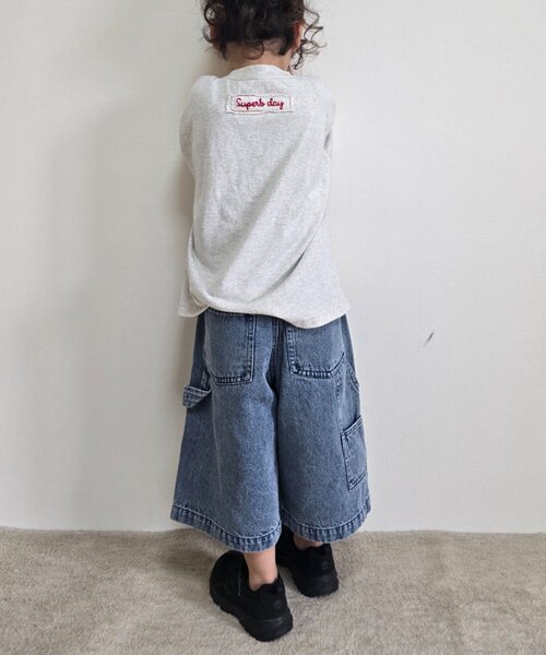 CIAOPANIC TYPY(チャオパニックティピー)の「【WEB限定】【KIDS】ピグメント加工フラワーロープTee(Tシャツ/カットソー・キッズ・ライトグレー/イエロー/チャコールグレー/ブルー/レッド・SMALL/MEDIUM/LARGE/X-LARGE/XX-LARGE)」の22枚目の写真