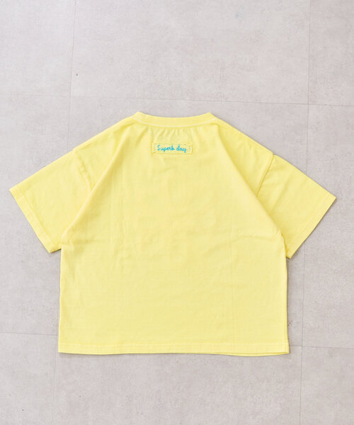 CIAOPANIC TYPY(チャオパニックティピー)の「【WEB限定】【KIDS】ピグメント加工フラワーロープTee(Tシャツ/カットソー・キッズ・ライトグレー/イエロー/チャコールグレー/ブルー/レッド・SMALL/MEDIUM/LARGE/X-LARGE/XX-LARGE)」の8枚目の写真