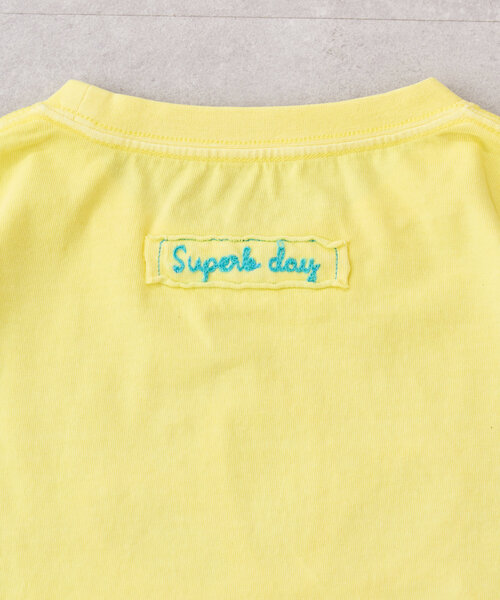 CIAOPANIC TYPY(チャオパニックティピー)の「【WEB限定】【KIDS】ピグメント加工フラワーロープTee(Tシャツ/カットソー・キッズ・ライトグレー/イエロー/チャコールグレー/ブルー/レッド・SMALL/MEDIUM/LARGE/X-LARGE/XX-LARGE)」の10枚目の写真