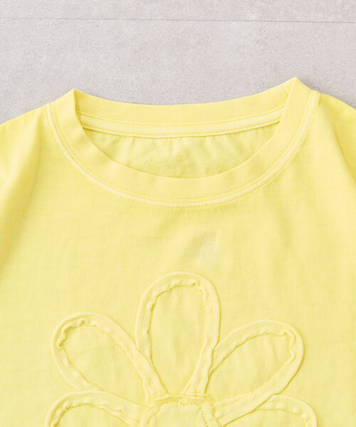 CIAOPANIC TYPY(チャオパニックティピー)の「【WEB限定】【KIDS】ピグメント加工フラワーロープTee(Tシャツ/カットソー・キッズ・ライトグレー/イエロー/チャコールグレー/ブルー/レッド・SMALL/MEDIUM/LARGE/X-LARGE/XX-LARGE)」の13枚目の写真