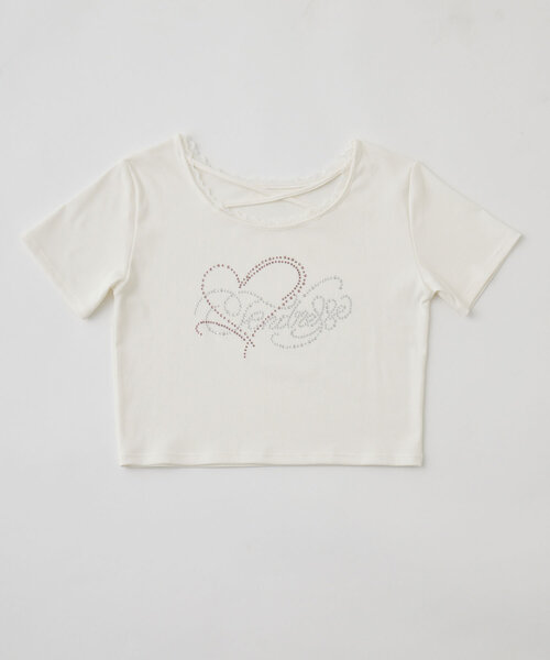 OLIVE des OLIVE（オリーブデオリーブ）の「【デイリー使いにも◎】カラフルTシャツ（Tシャツ/カットソー・レディース・オフホワイト/サックスブルー/ミント/ネイビー/レッド/ピンク・FREE）」の22枚目の写真