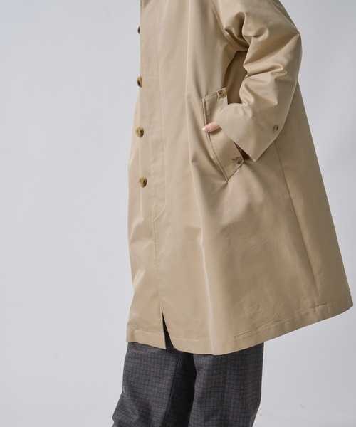 miffew(ミフュー)の「「miffew/ ミフュー」SINGLE SLEEVE DOWN COAT(ダウンジャケット/コート・レディース・ベージュ/ネイビー・1/2/3/4)」の16枚目の写真