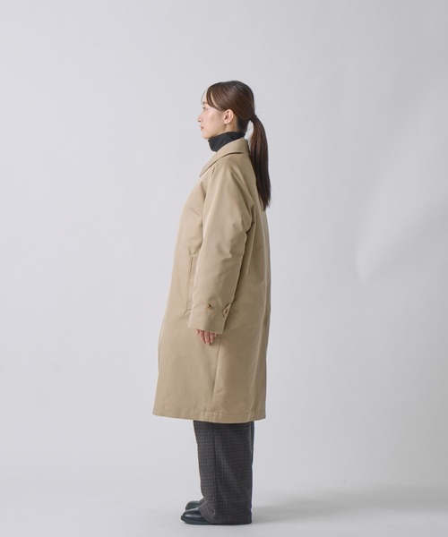 miffew(ミフュー)の「「miffew/ ミフュー」SINGLE SLEEVE DOWN COAT(ダウンジャケット/コート・レディース・ベージュ/ネイビー・1/2/3/4)」の21枚目の写真