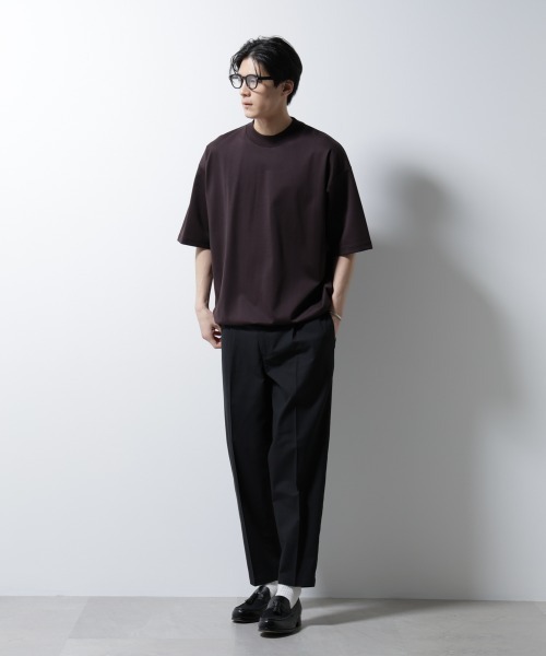 NANO universe(ナノユニバース)の「サイドシャーリング リネンパンツ(その他パンツ・メンズ・ブラック/グレー/ネイビー・S/M/L)」の5枚目の写真