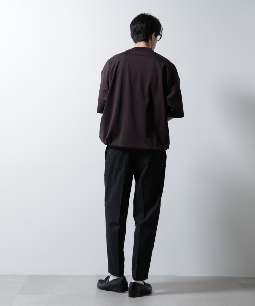 NANO universe(ナノユニバース)の「サイドシャーリング リネンパンツ(その他パンツ・メンズ・ブラック/グレー/ネイビー・S/M/L)」の10枚目の写真