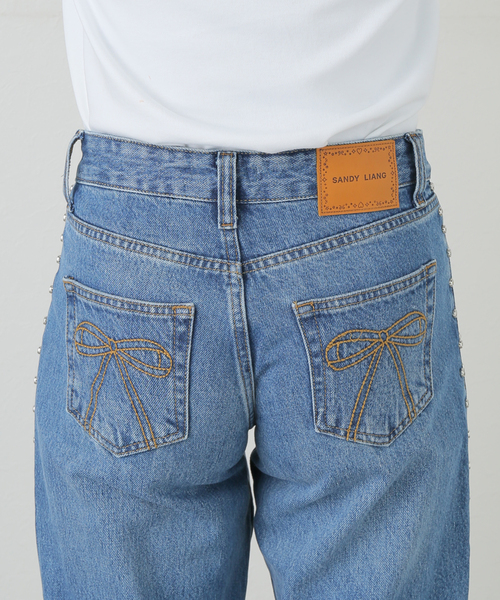 CITYSHOP（シティーショップ）の「SANDY LIANG UPDO JEAN・デニムパンツ（デニムパンツ・レディース・ブルー・25cm/27cm）」の6枚目の写真