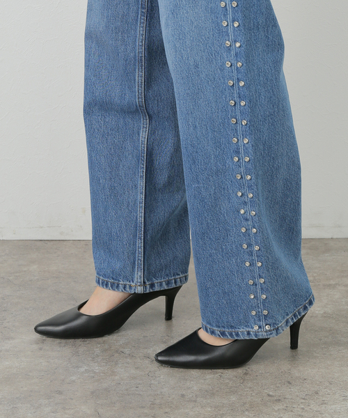 CITYSHOP（シティーショップ）の「SANDY LIANG UPDO JEAN・デニムパンツ（デニムパンツ・レディース・ブルー・25cm/27cm）」の8枚目の写真
