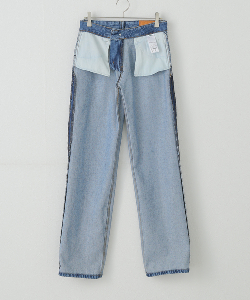 CITYSHOP（シティーショップ）の「SANDY LIANG UPDO JEAN・デニムパンツ（デニムパンツ・レディース・ブルー・25cm/27cm）」の10枚目の写真