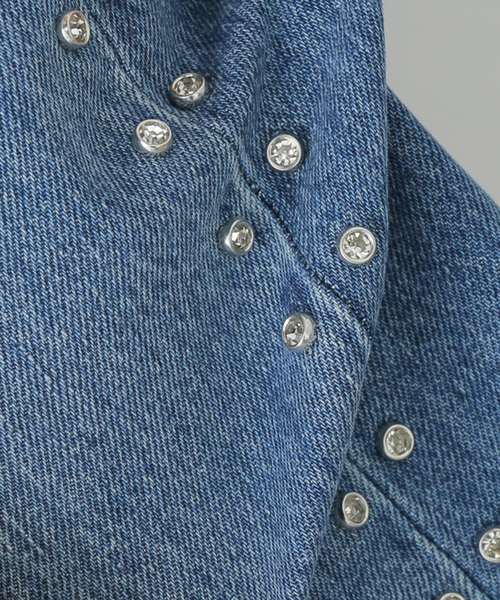CITYSHOP（シティーショップ）の「SANDY LIANG UPDO JEAN・デニムパンツ（デニムパンツ・レディース・ブルー・25cm/27cm）」の13枚目の写真