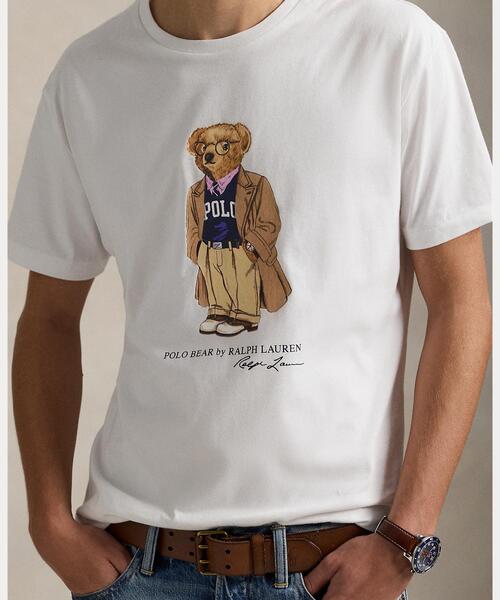 クラシック フィット Polo ベア ジャージー Tシャツ（Tシャツ