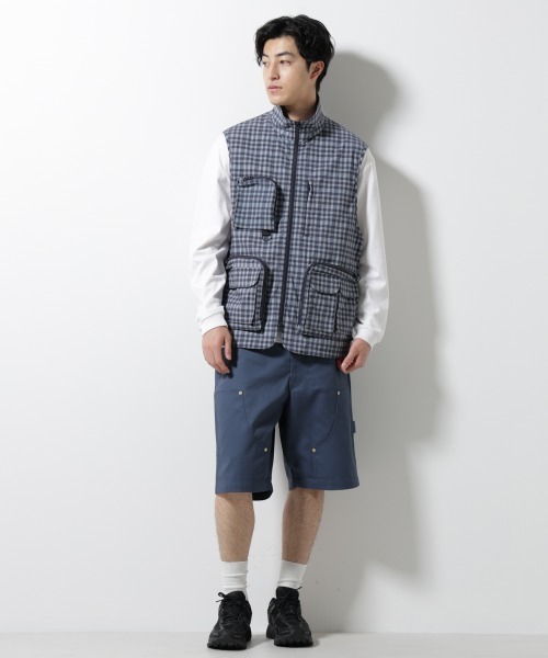 Dickies(ディッキーズ)の「Dickies/別注 Dickies ダブルニー ショーツ(その他パンツ・メンズ・ブラック/ブラウン/ブルーグレー・M/L)」の5枚目の写真