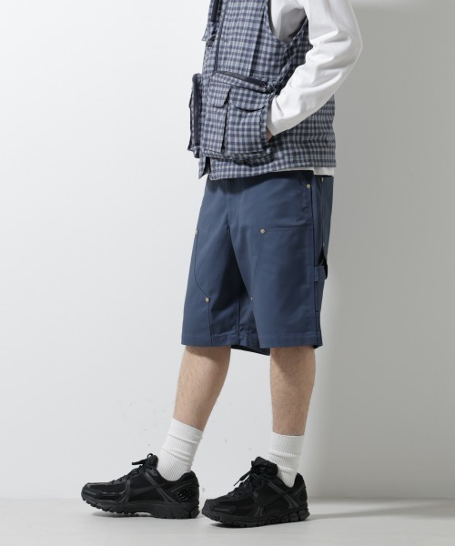 Dickies(ディッキーズ)の「Dickies/別注 Dickies ダブルニー ショーツ(その他パンツ・メンズ・ブラック/ブラウン/ブルーグレー・M/L)」の4枚目の写真
