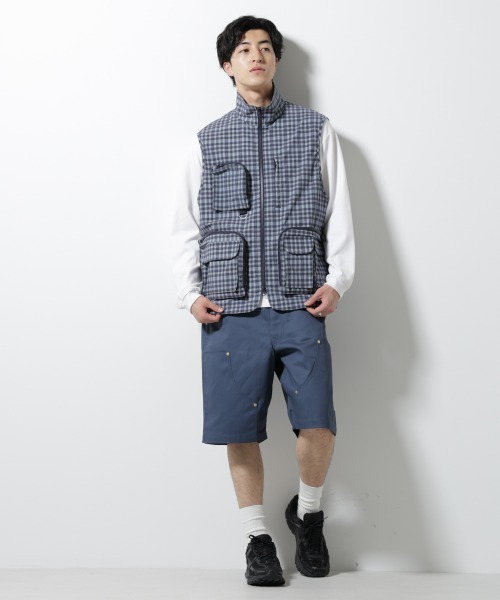 Dickies(ディッキーズ)の「Dickies/別注 Dickies ダブルニー ショーツ(その他パンツ・メンズ・ブラック/ブラウン/ブルーグレー・M/L)」の6枚目の写真
