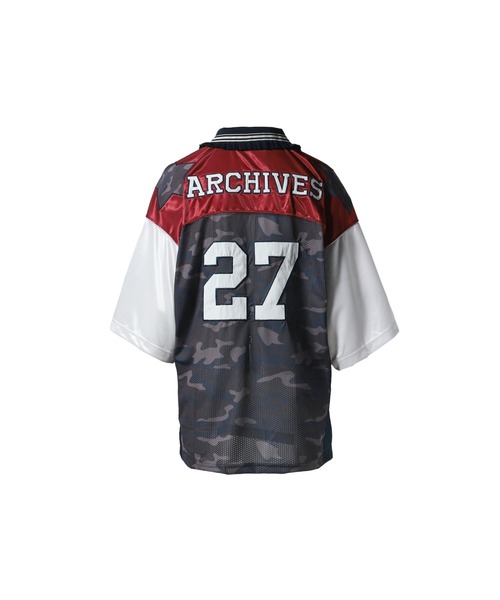 【JADED LONDON】Touchdown Collar Football Shirt※送関込 TOUCHDOWN COLLAR FOOTBALL SHIRT(Tシャツ/カットソー)|Jaded