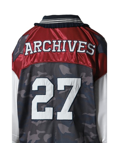 TOUCHDOWN COLLAR FOOTBALL SHIRT（Tシャツ/カットソー）｜Jaded