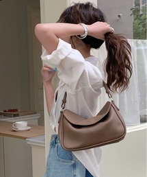FINEnough（ファインナフ）の「フラップハンドル2WAYショルダーバッグ（ショルダーバッグ）」