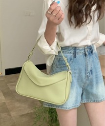 フラップハンドル2WAYショルダーバッグ