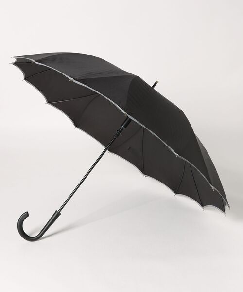 aimoha（アイモハ）の「花びらフレームのジャンプ傘（長傘・レディース・ブラック/ライトベージュ/パープル/グリーン/ピンク・FREE）」の12枚目の写真