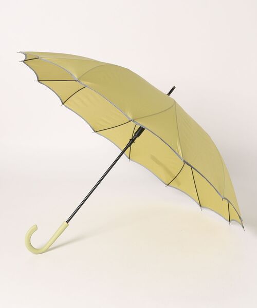 aimoha（アイモハ）の「花びらフレームのジャンプ傘（長傘・レディース・ブラック/ライトベージュ/パープル/グリーン/ピンク・FREE）」の14枚目の写真