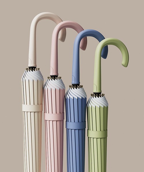 aimoha（アイモハ）の「花びらフレームのジャンプ傘（長傘・レディース・ブラック/ライトベージュ/パープル/グリーン/ピンク・FREE）」の10枚目の写真