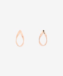 K10 ピンクゴールド しずく ピアス ESTELLE/エステール