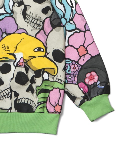 Chris Pyrate(クリスパイレート )の「CHRIS PYRATE SKULL All ZIP HOODIE(パーカー・メンズ・その他・XS/S/M/L/XL)」の5枚目の写真