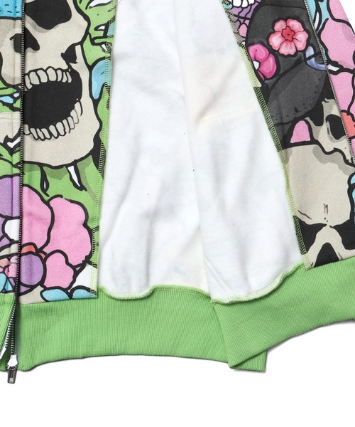 Chris Pyrate(クリスパイレート )の「CHRIS PYRATE SKULL All ZIP HOODIE(パーカー・メンズ・その他・XS/S/M/L/XL)」の6枚目の写真