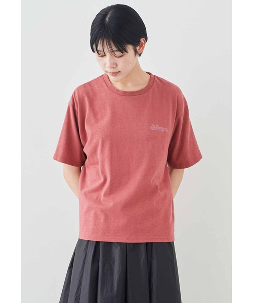 MEDE19F(メデジュウキュウ)の「MEDE19F VOLKS WAGEN for MEDE19F 洗いをかけたくったりTシャツ(Tシャツ/カットソー・レディース・バーガンディー/ブルー・L/M/LL)」の7枚目の写真
