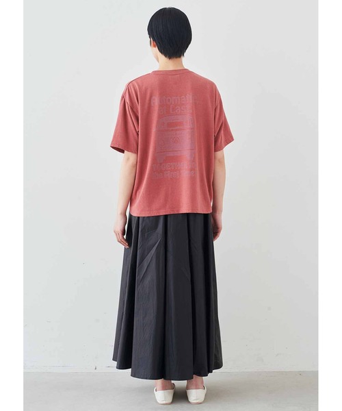 MEDE19F(メデジュウキュウ)の「MEDE19F VOLKS WAGEN for MEDE19F 洗いをかけたくったりTシャツ(Tシャツ/カットソー・レディース・バーガンディー/ブルー・L/M/LL)」の10枚目の写真