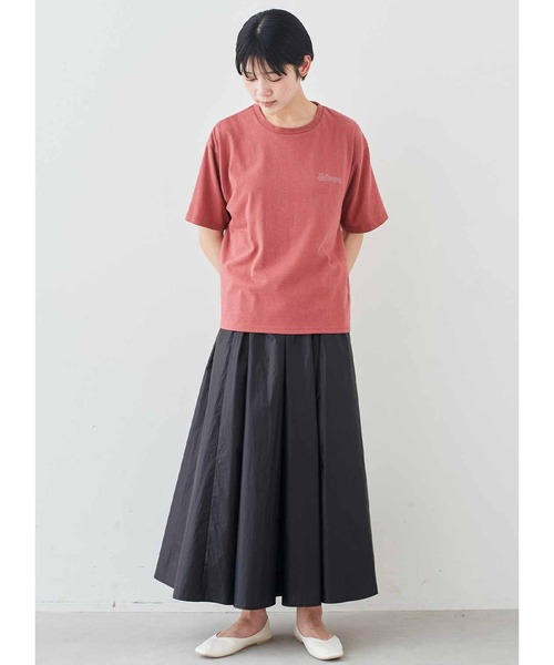MEDE19F(メデジュウキュウ)の「MEDE19F VOLKS WAGEN for MEDE19F 洗いをかけたくったりTシャツ(Tシャツ/カットソー・レディース・バーガンディー/ブルー・L/M/LL)」の8枚目の写真