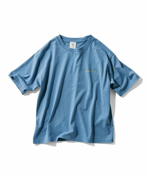 MEDE19F(メデジュウキュウ)の「MEDE19F VOLKS WAGEN for MEDE19F 洗いをかけたくったりTシャツ(Tシャツ/カットソー・レディース・バーガンディー/ブルー・L/M/LL)」の19枚目の写真