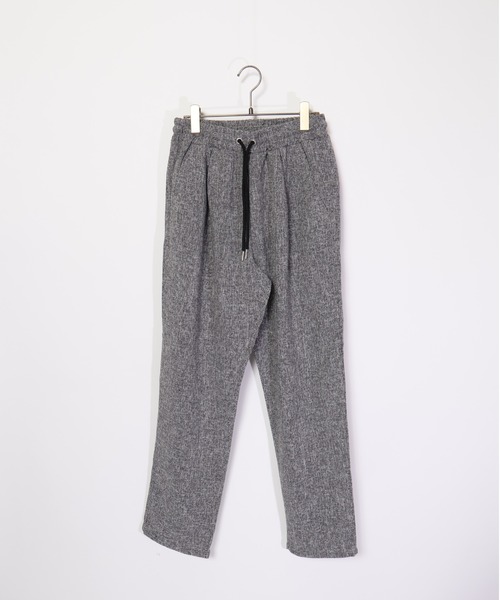 ATELANE（アテレーン）の「ATELANE/サマーツイードイージーパンツ（その他パンツ・メンズ・ホワイト/ブラック/チャコール・LARGE/MEDIUM/X-LARGE）」の3枚目の写真