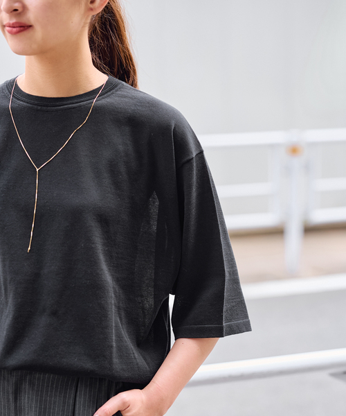FRAMeWORK（フレームワーク）の「シアーニットTシャツ（ニット